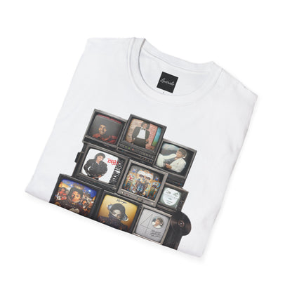 Michael Jackson Retro TV Collage T-Shirt
