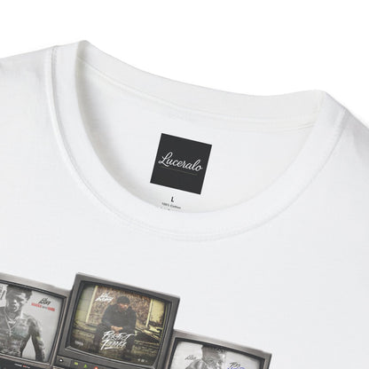 Lil Baby Retro TV Stack Collage T-Shirt