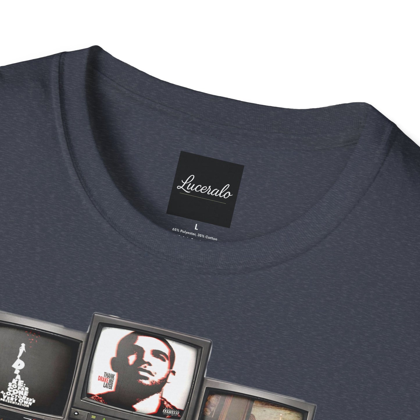 Drake Retro TV Stack Collage T-Shirt