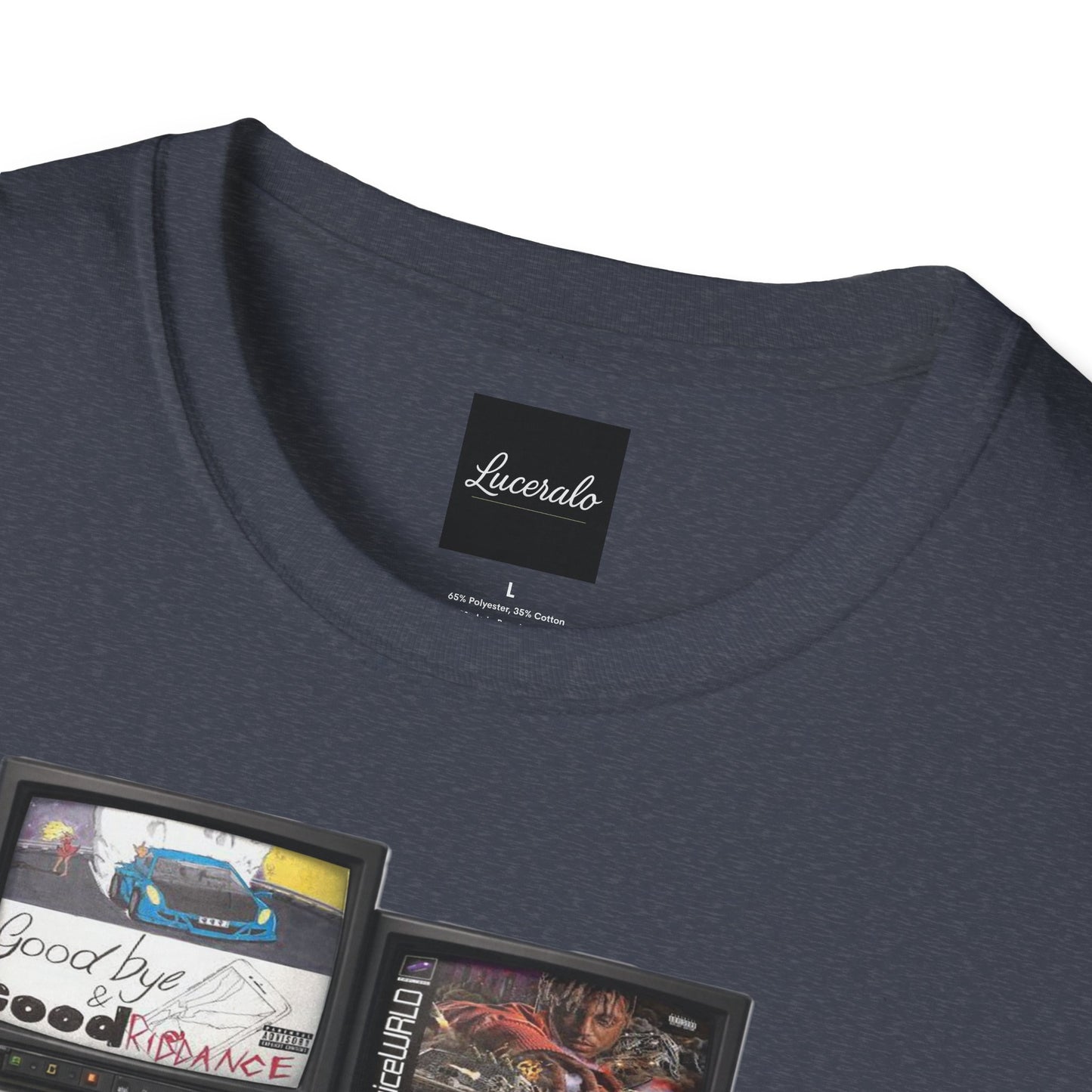 Juice Wrld Retro TV Stack Collage T-Shirt
