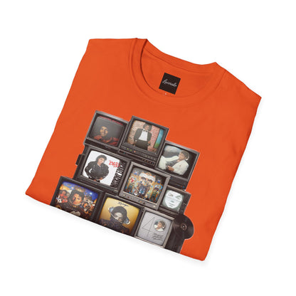 Michael Jackson Retro TV Collage T-Shirt