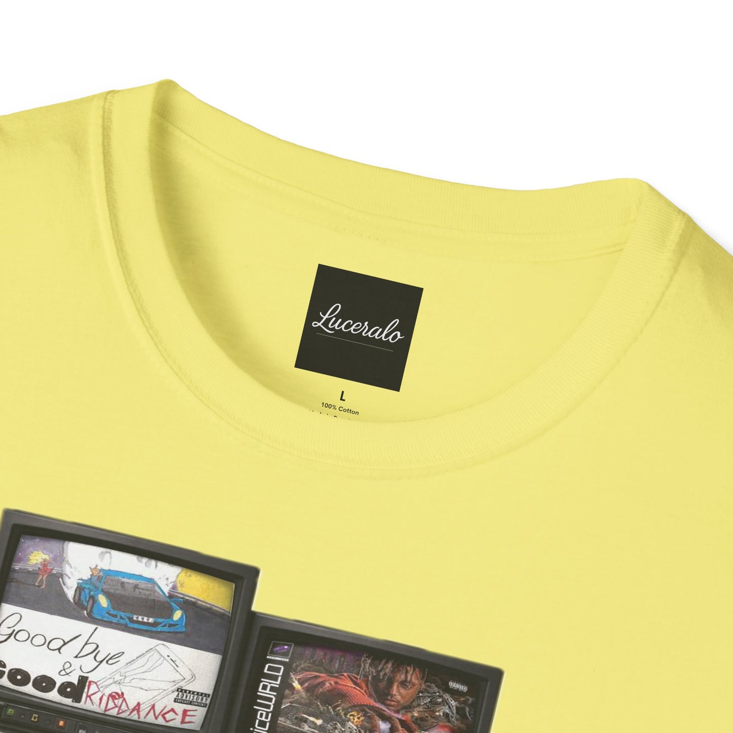 Juice Wrld Retro TV Stack Collage T-Shirt