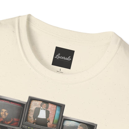 Michael Jackson Retro TV Collage T-Shirt