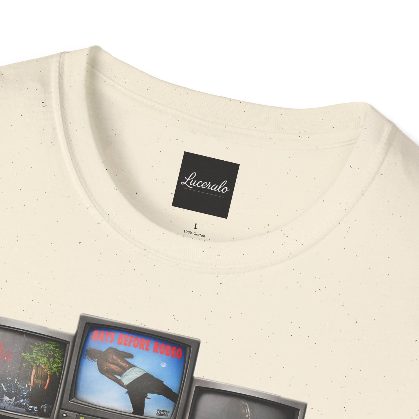 Travis Scott Retro TV Stack Collage T-Shirt
