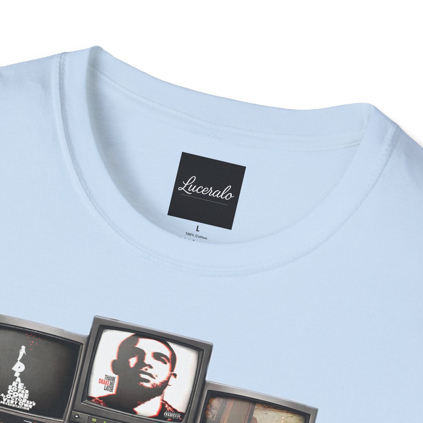 Drake Retro TV Stack Collage T-Shirt