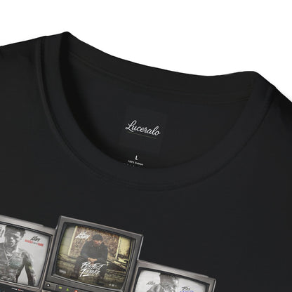 Lil Baby Retro TV Stack Collage T-Shirt