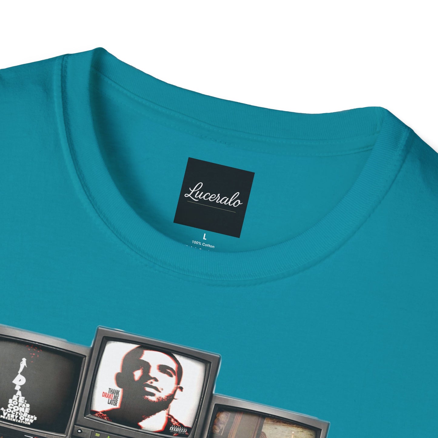 Drake Retro TV Stack Collage T-Shirt