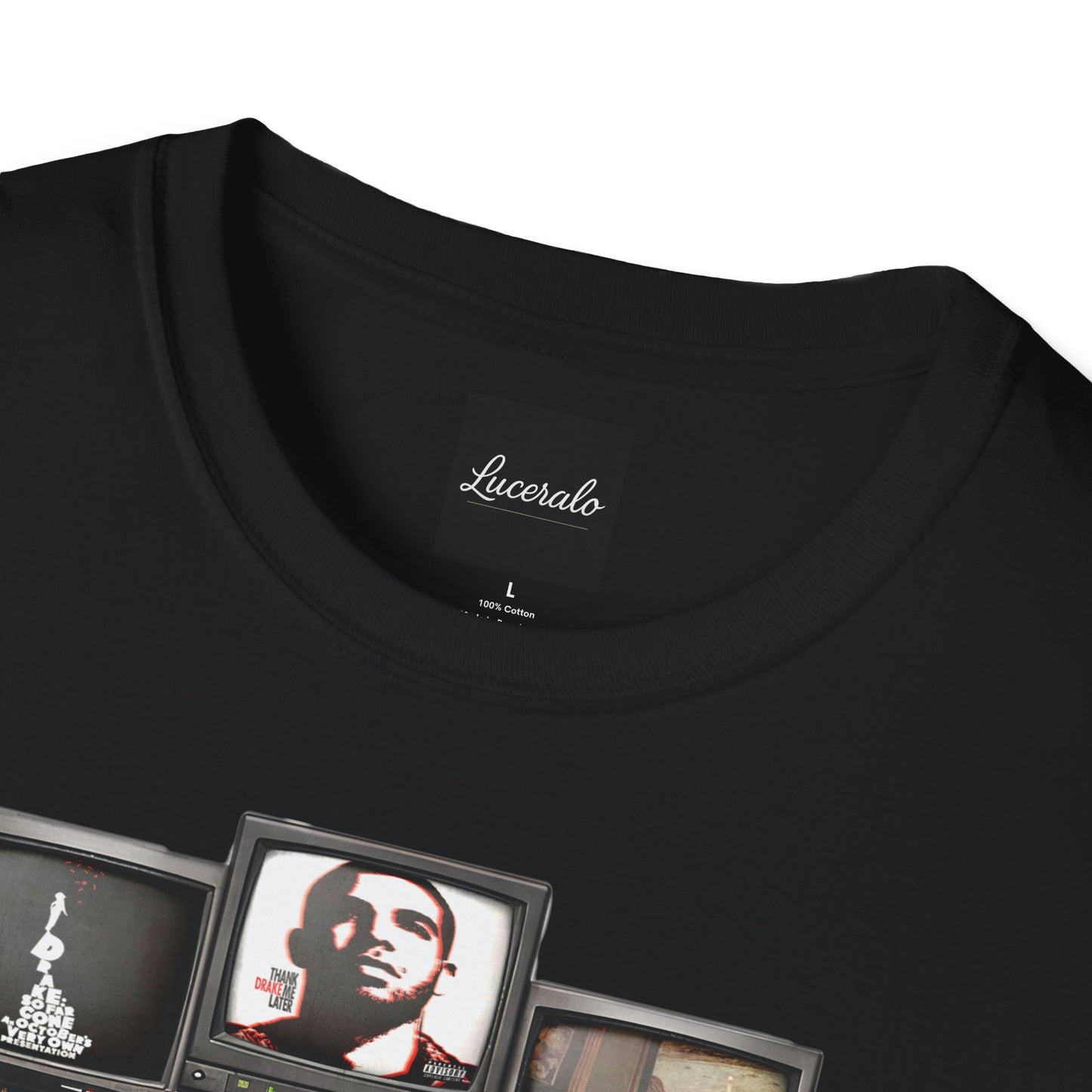 Drake Retro TV Stack Collage T-Shirt