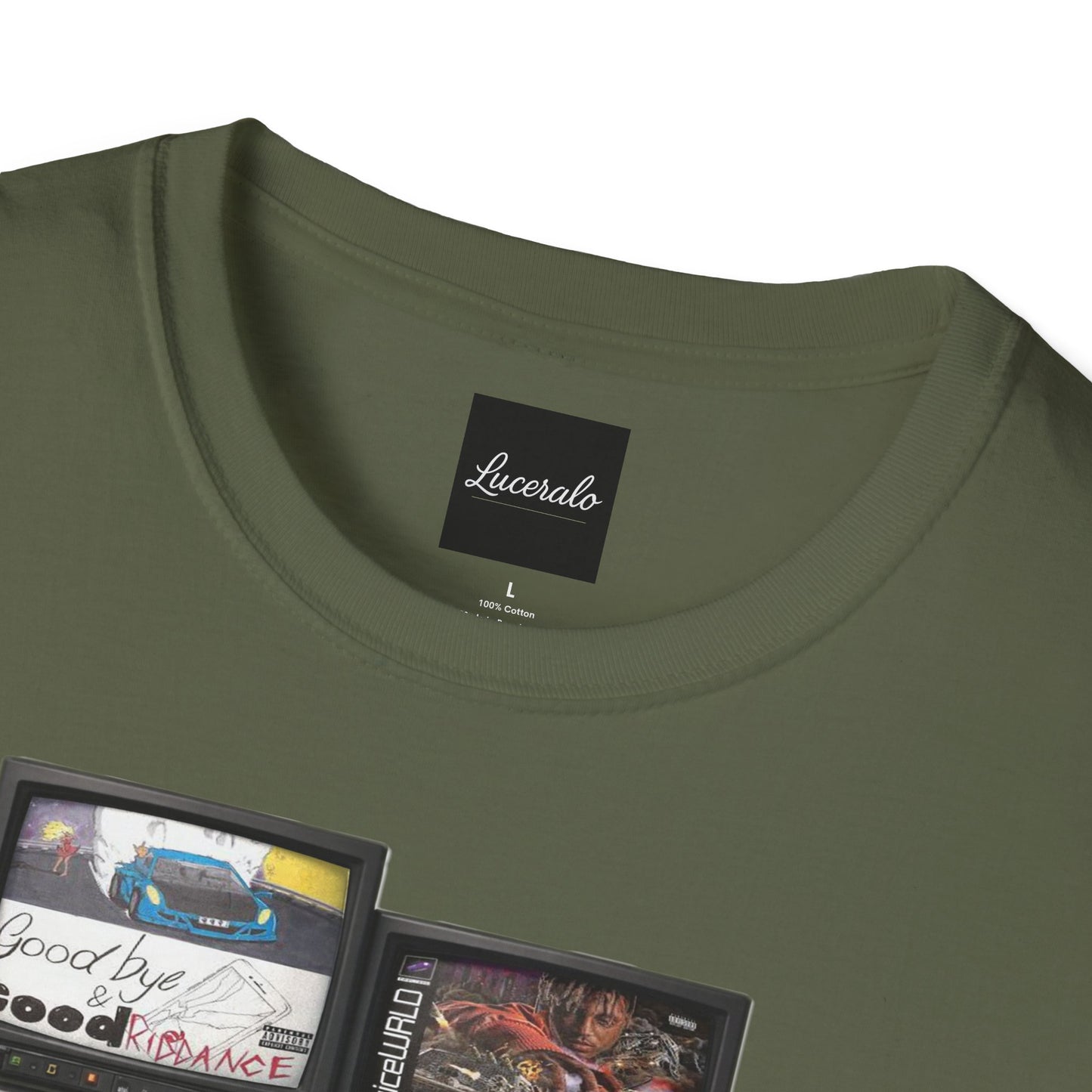 Juice Wrld Retro TV Stack Collage T-Shirt