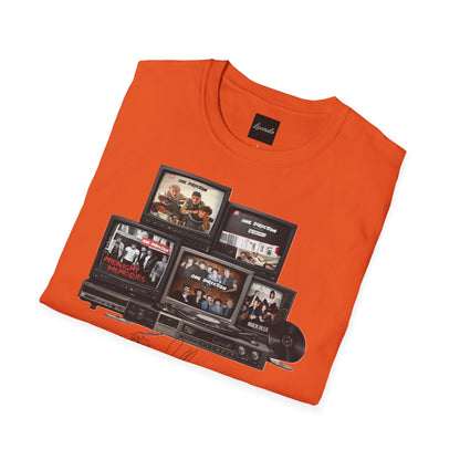 One Direction Retro TV Stack Collage T-Shirt