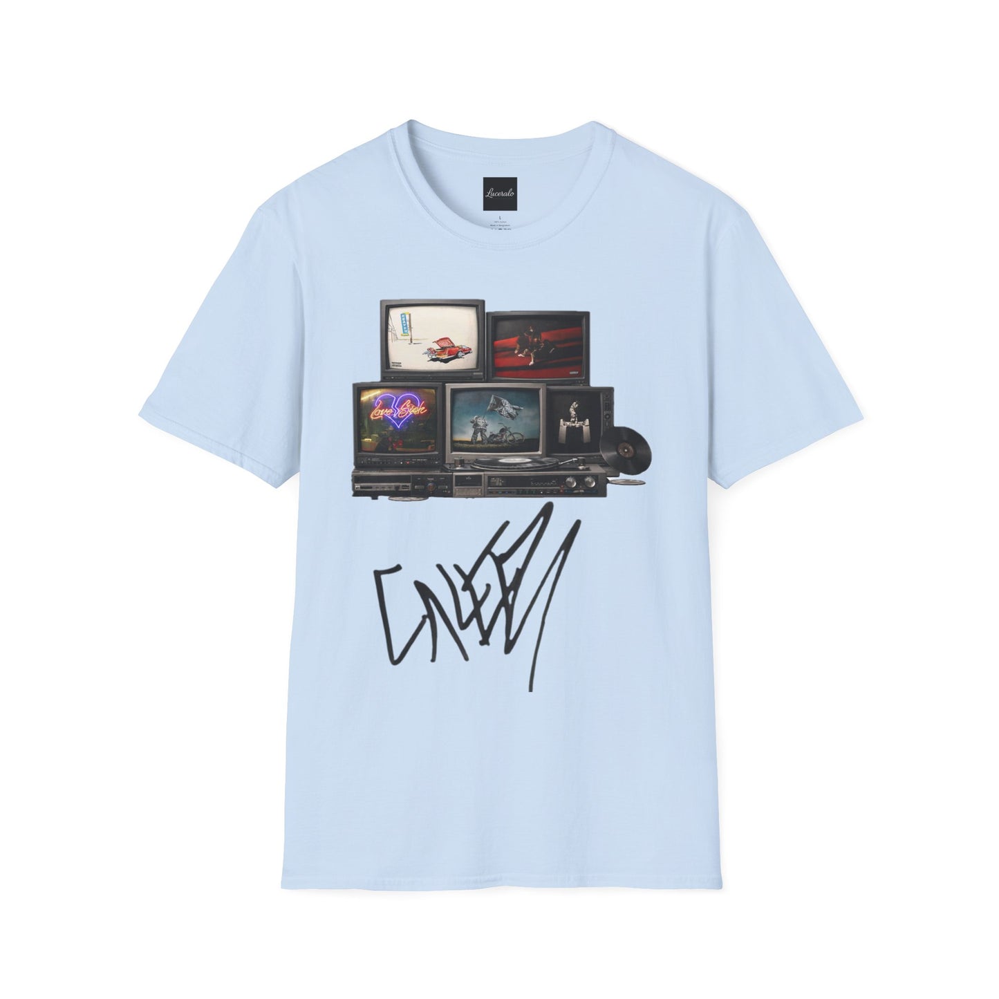 Don Toliver Retro TV Stack Collage T-Shirt