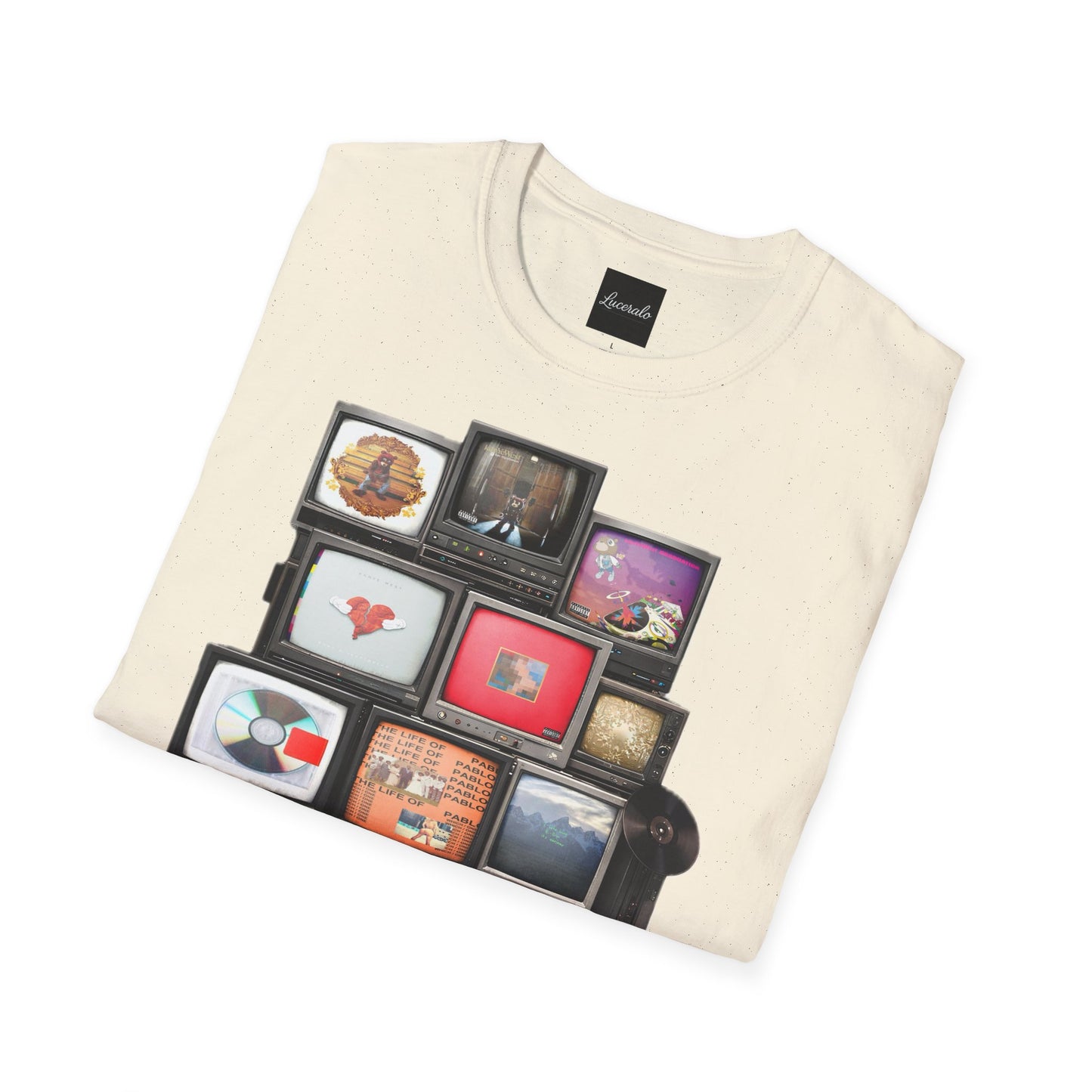 YE Retro TV Stack Collage T-Shirt