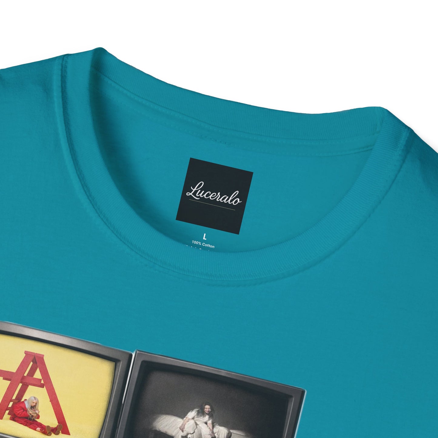 Alt Pop Retro TV Stack Collage T-Shirt