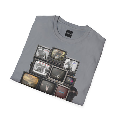 Lil Baby Retro TV Stack Collage T-Shirt