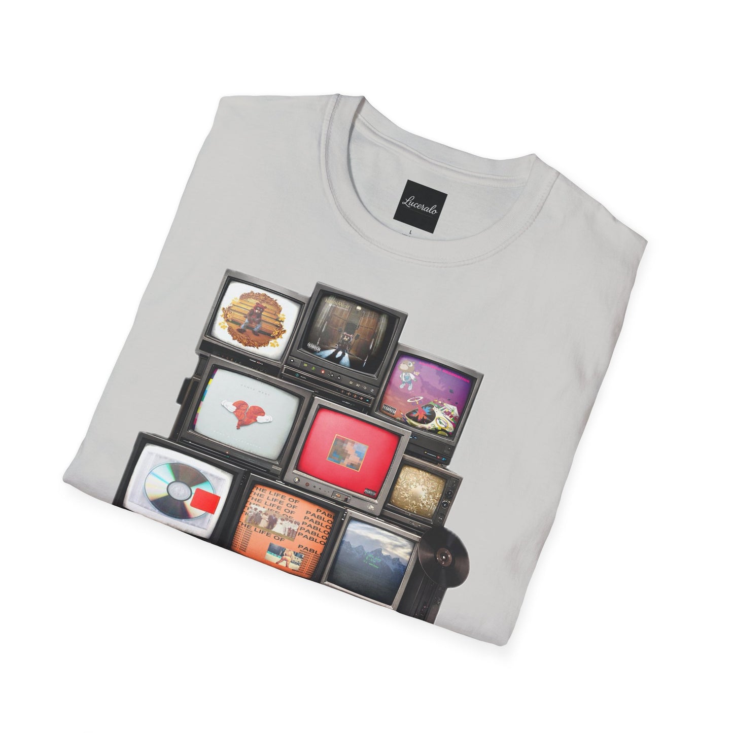 YE Retro TV Stack Collage T-Shirt