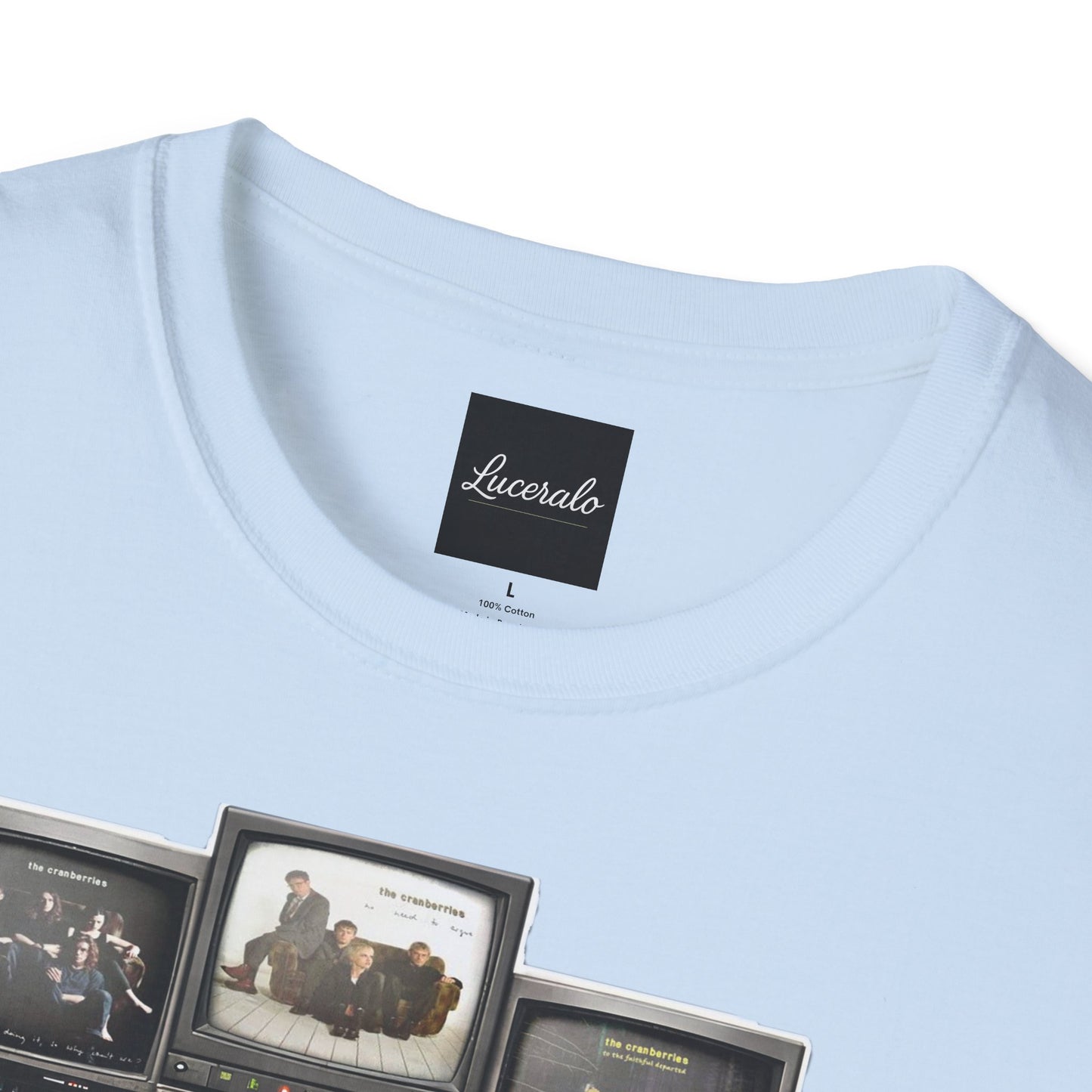 The Cranberries Retro Tv Stack Collage T-Shirt