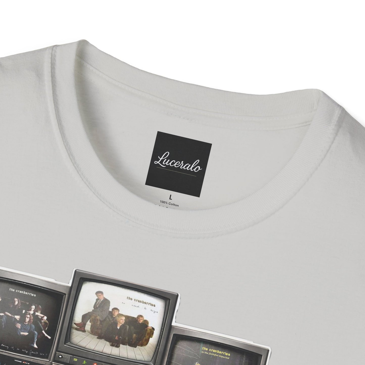 The Cranberries Retro Tv Stack Collage T-Shirt