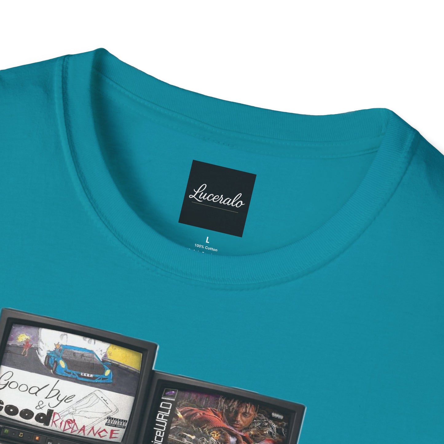 Juice Wrld Retro TV Stack Collage T-Shirt