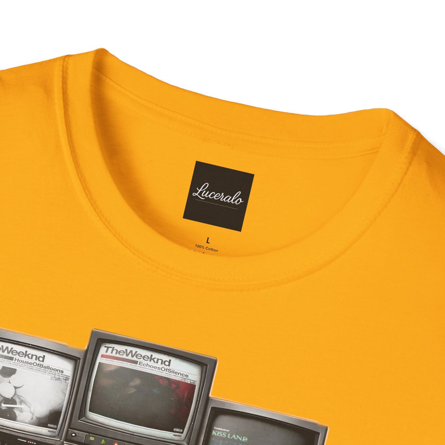 Abel Retro TV Stack Collage T-Shirt