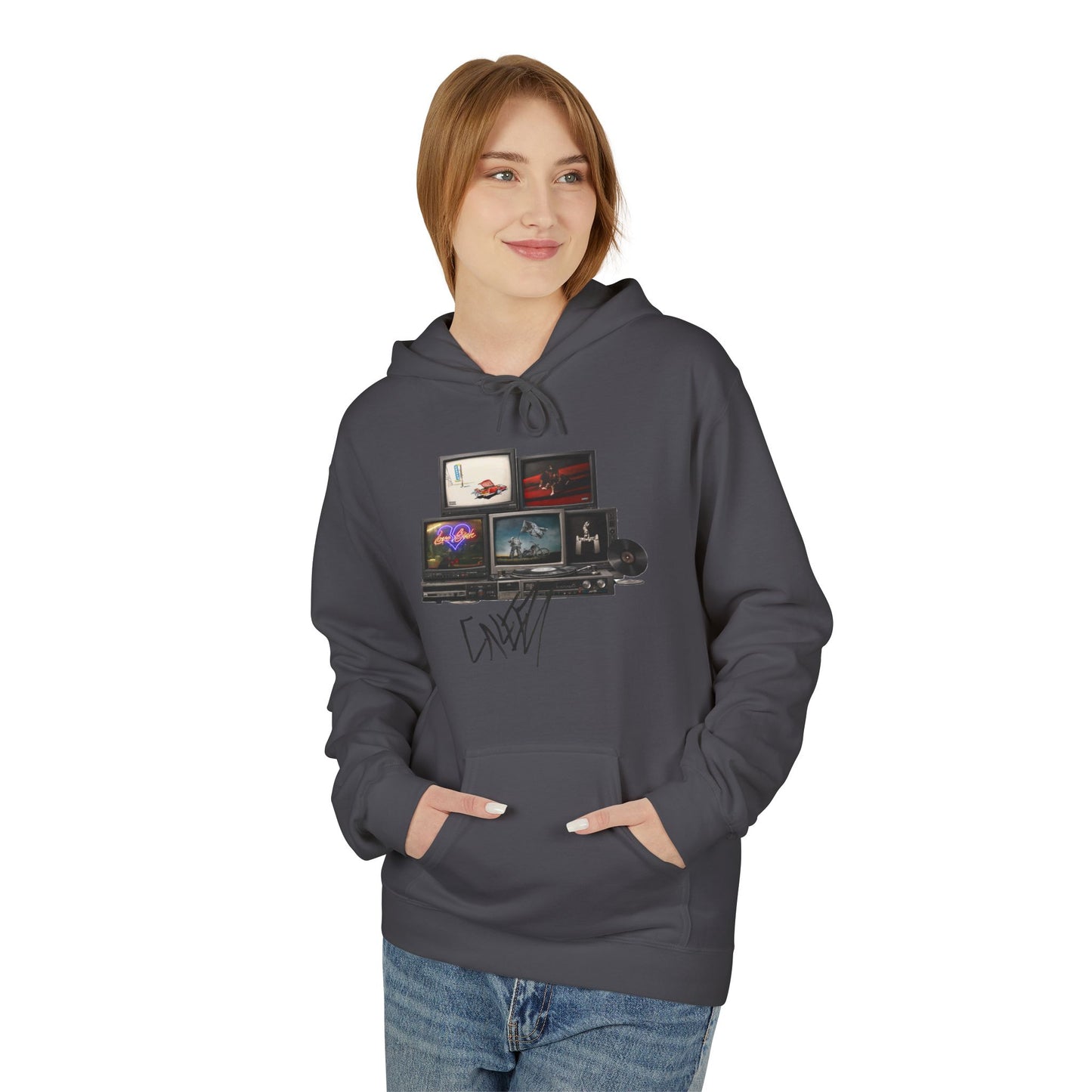 Don Toliver Retro TV Stack Collage Hoodie