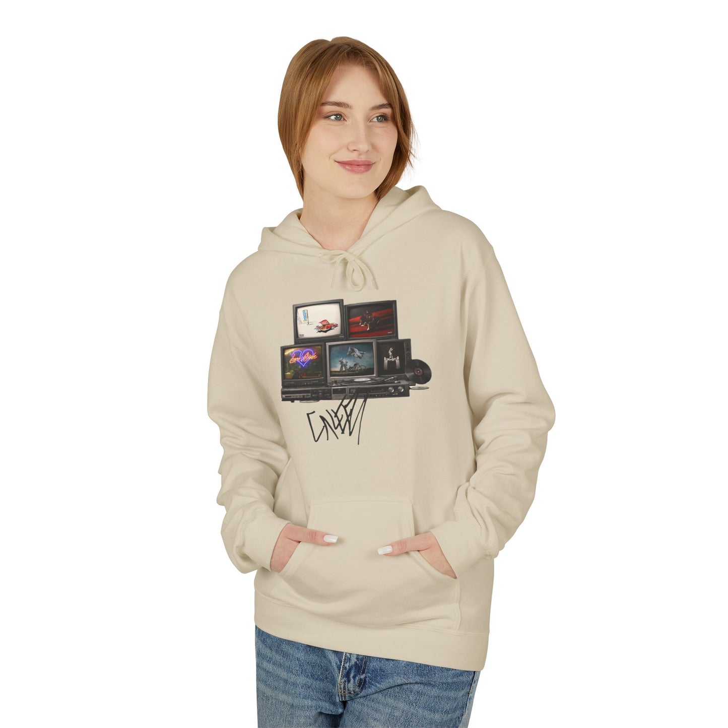 Don Toliver Retro TV Stack Collage Hoodie