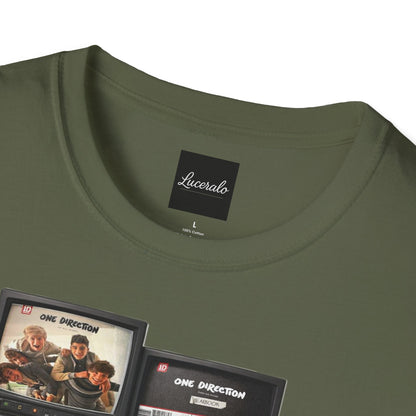 One Direction Retro TV Stack Collage T-Shirt