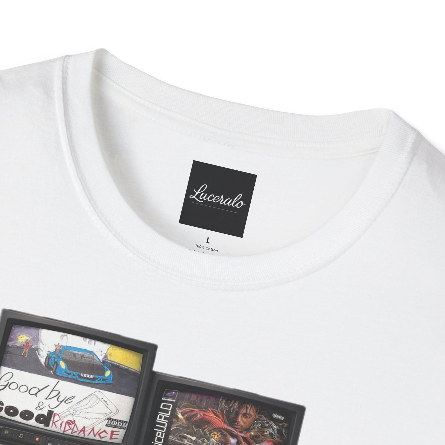 Juice Wrld Retro TV Stack Collage T-Shirt
