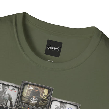 Lil Baby Retro TV Stack Collage T-Shirt