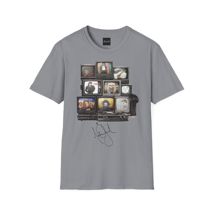 Michael Jackson Retro TV Collage T-Shirt