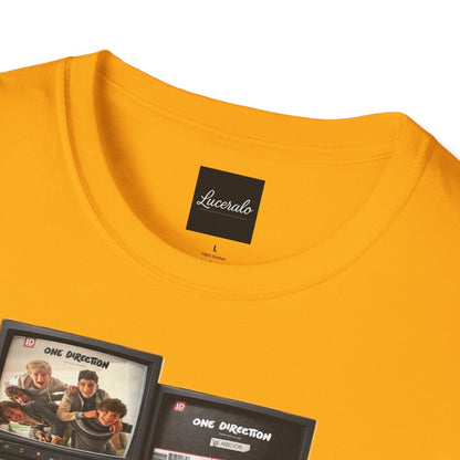 One Direction Retro TV Stack Collage T-Shirt