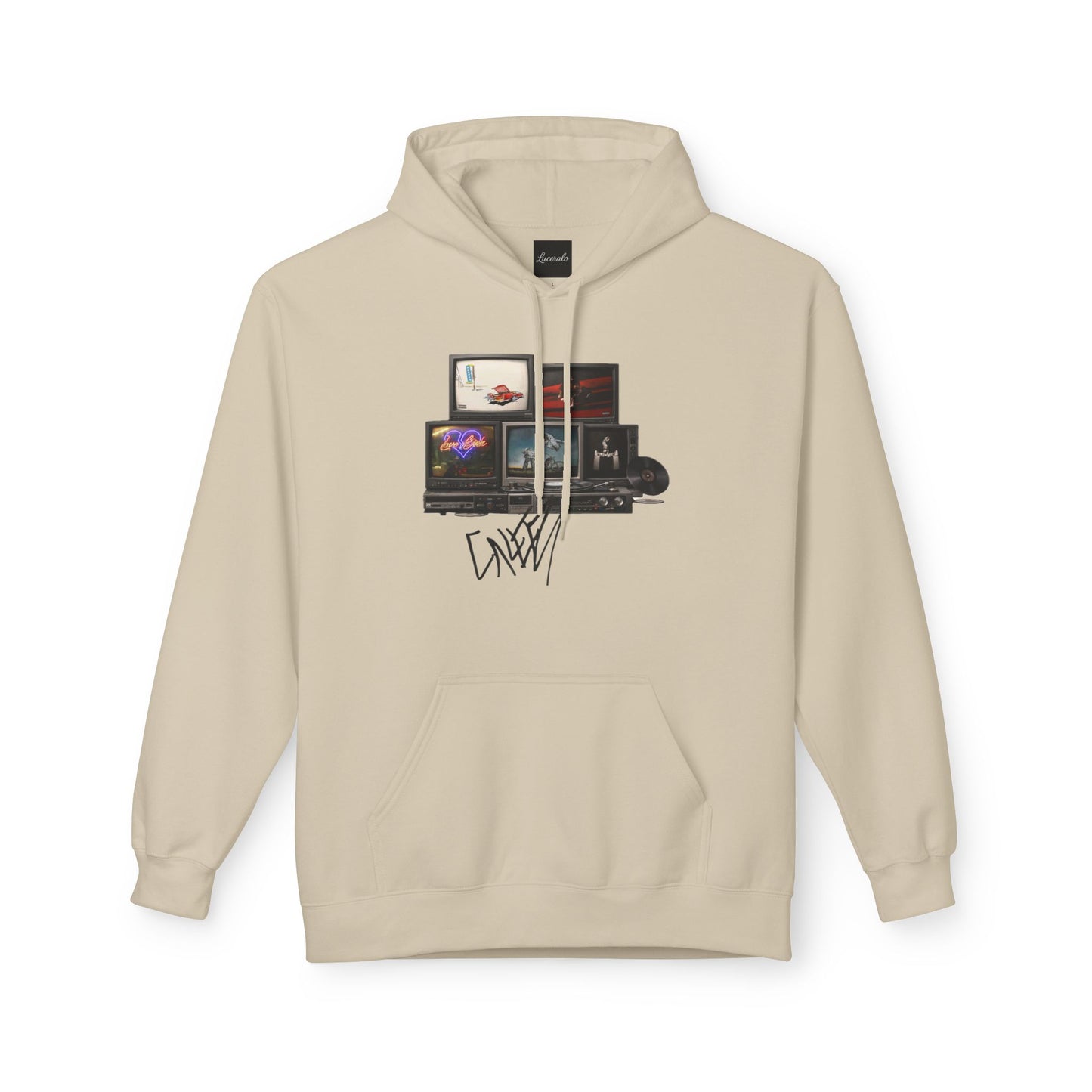 Don Toliver Retro TV Stack Collage Hoodie