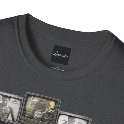 Lil Baby Retro TV Stack Collage T-Shirt