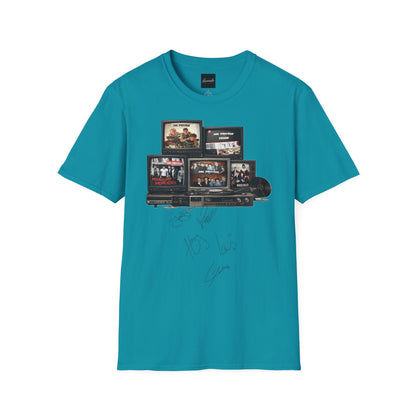 One Direction Retro TV Stack Collage T-Shirt