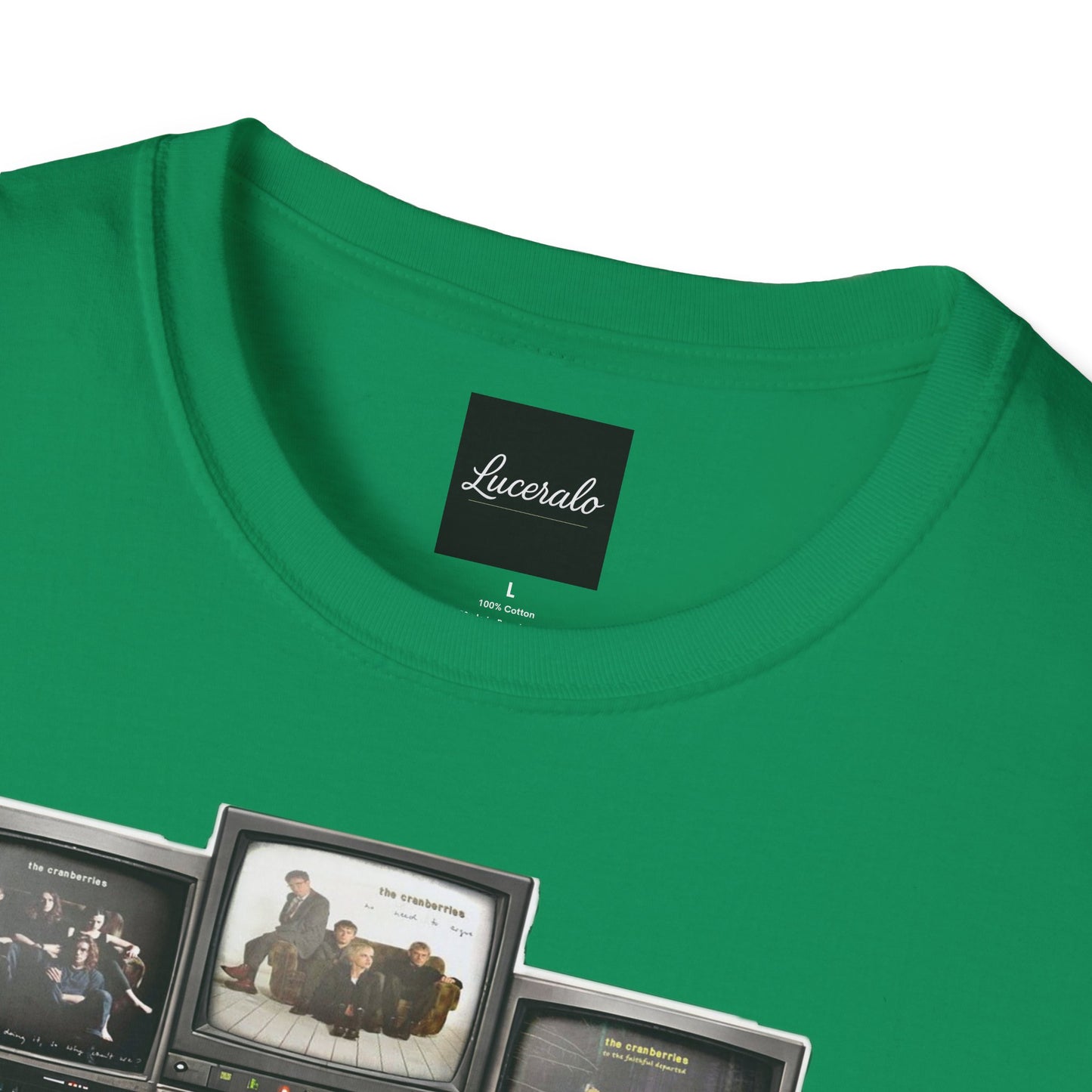 The Cranberries Retro Tv Stack Collage T-Shirt
