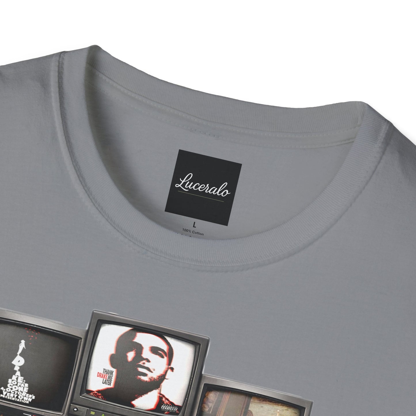 Drake Retro TV Stack Collage T-Shirt