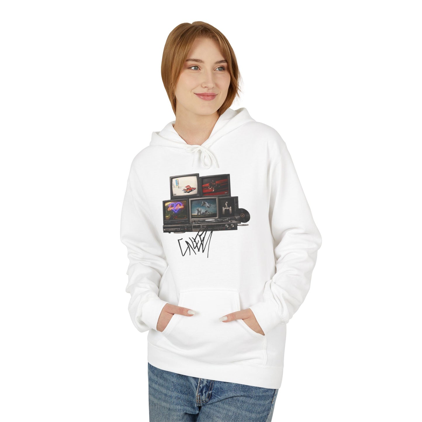 Don Toliver Retro TV Stack Collage Hoodie