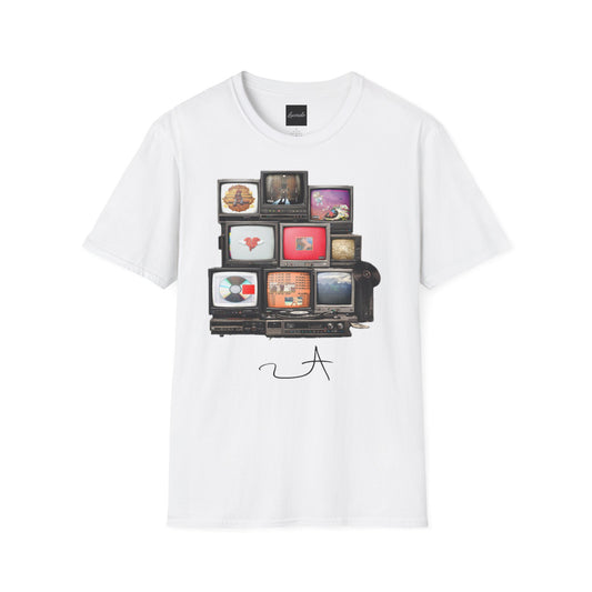YE Retro TV Stack Collage T-Shirt