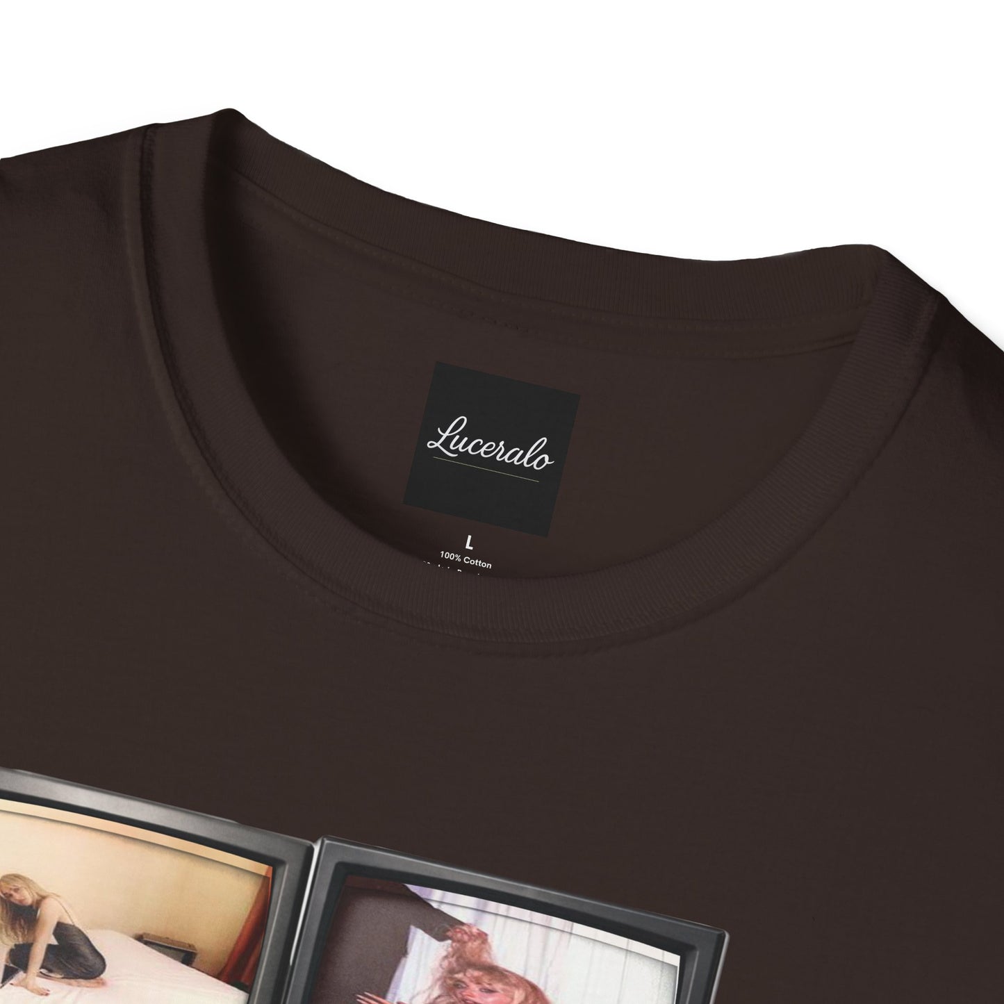 Espresso Era Retro TV Stack Collage T-Shirt