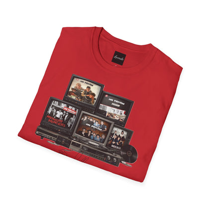 One Direction Retro TV Stack Collage T-Shirt