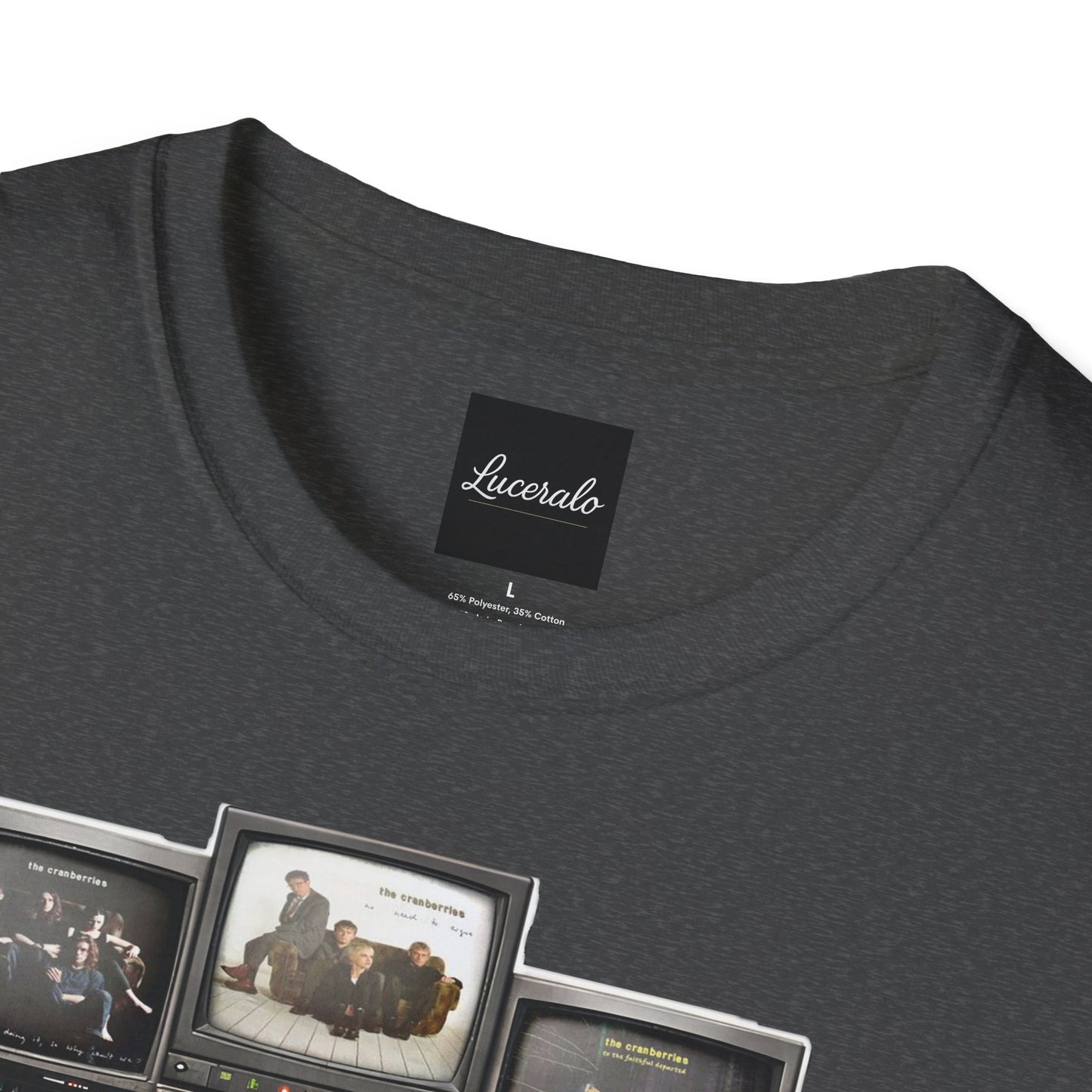 The Cranberries Retro Tv Stack Collage T-Shirt