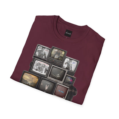 Lil Baby Retro TV Stack Collage T-Shirt
