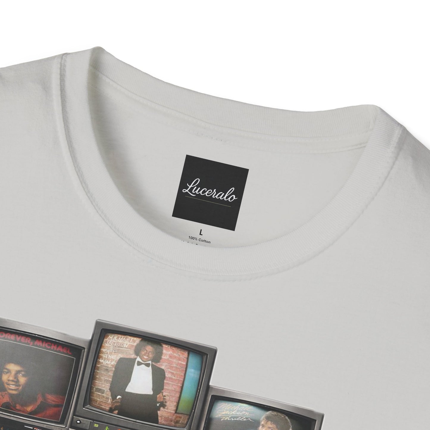 Michael Jackson Retro TV Collage T-Shirt