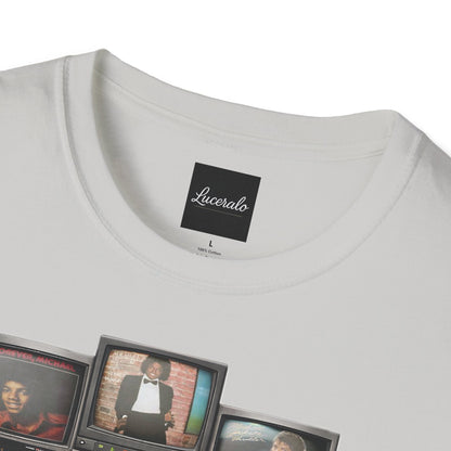 Michael Jackson Retro TV Collage T-Shirt